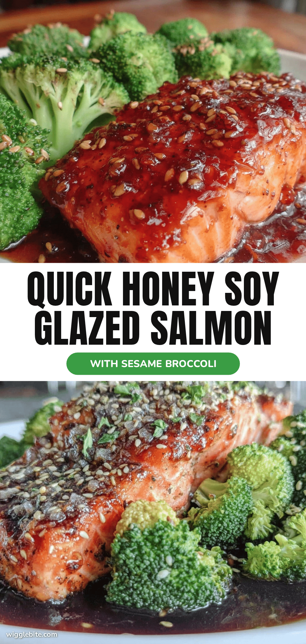 quick honey soy glazed salmon recipe