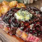reverse-sear ribeye steak - featured image