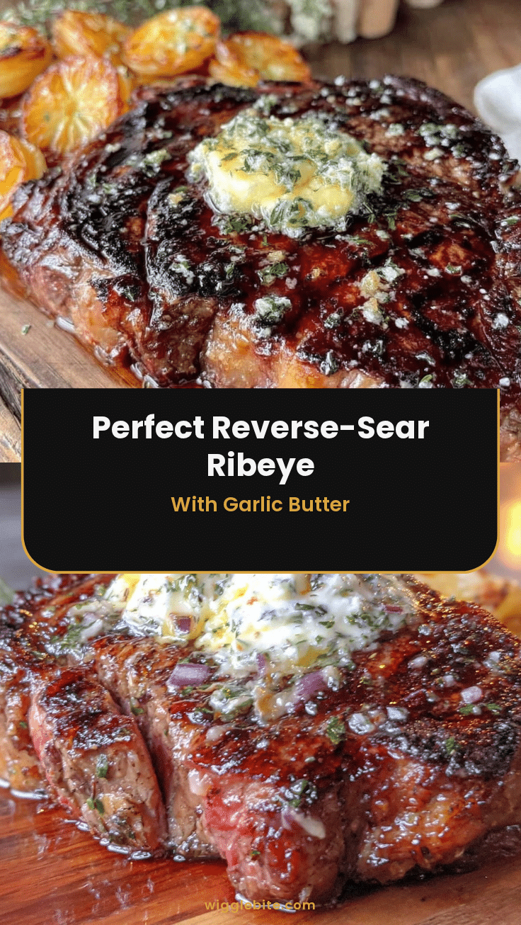 reverse-sear ribeye steak recipe