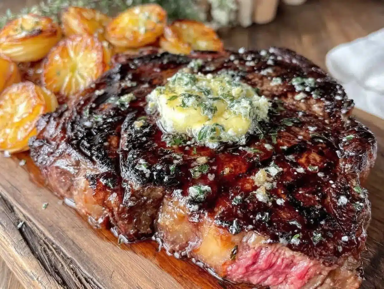 reverse-sear ribeye steak - featured image