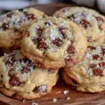 salted brown butter chocolate chip cookies - featured image