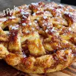 salted honey apple pie - featured image