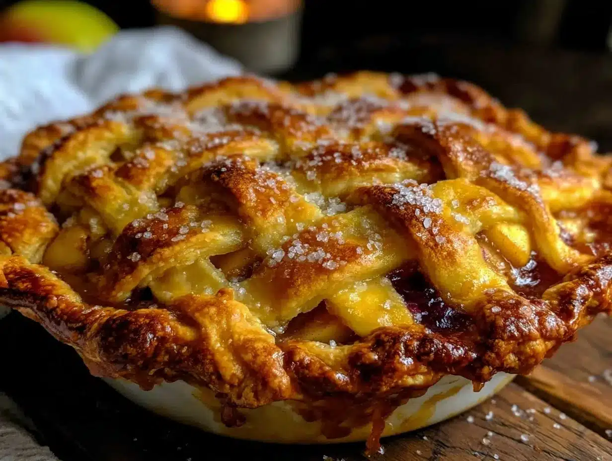 salted honey apple pie preparation steps