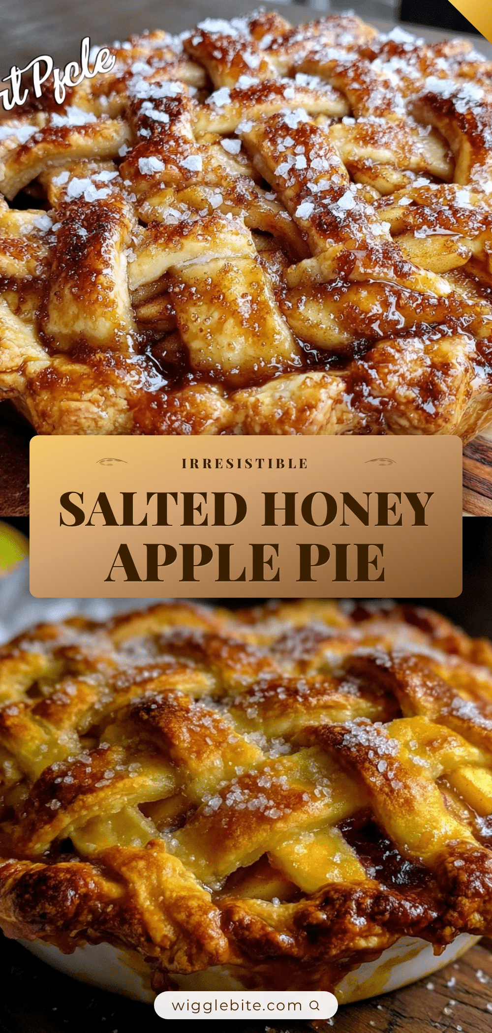 salted honey apple pie recipe