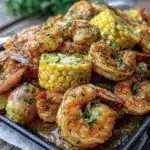 sheet pan shrimp boil - featured image
