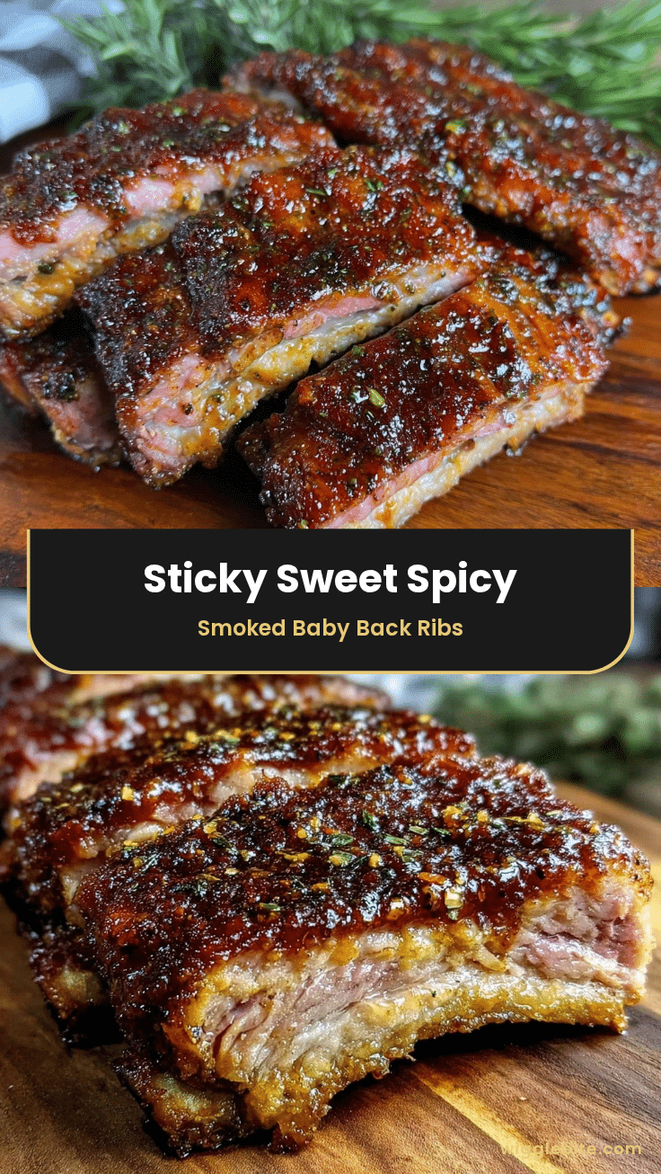 smoked bbq baby back ribs recipe