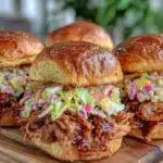 smoked bbq pulled pork sliders - featured image