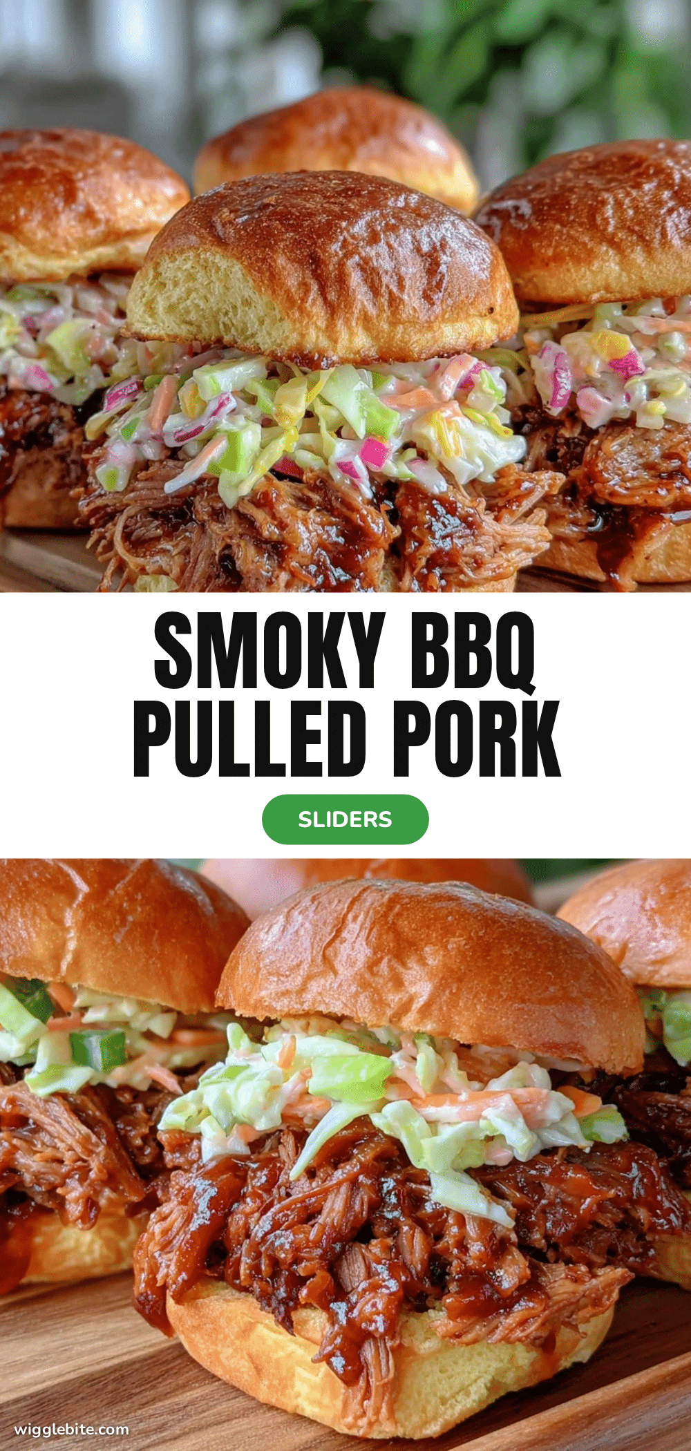 smoked bbq pulled pork sliders recipe