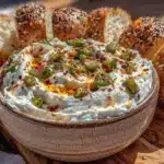 smoked cream cheese dip - featured image