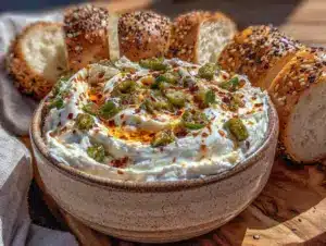 smoked cream cheese dip - featured image