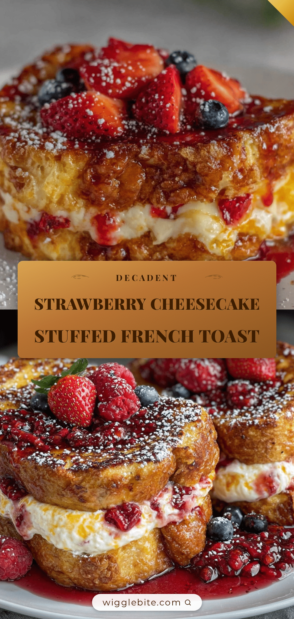 strawberry cheesecake stuffed french toast recipe