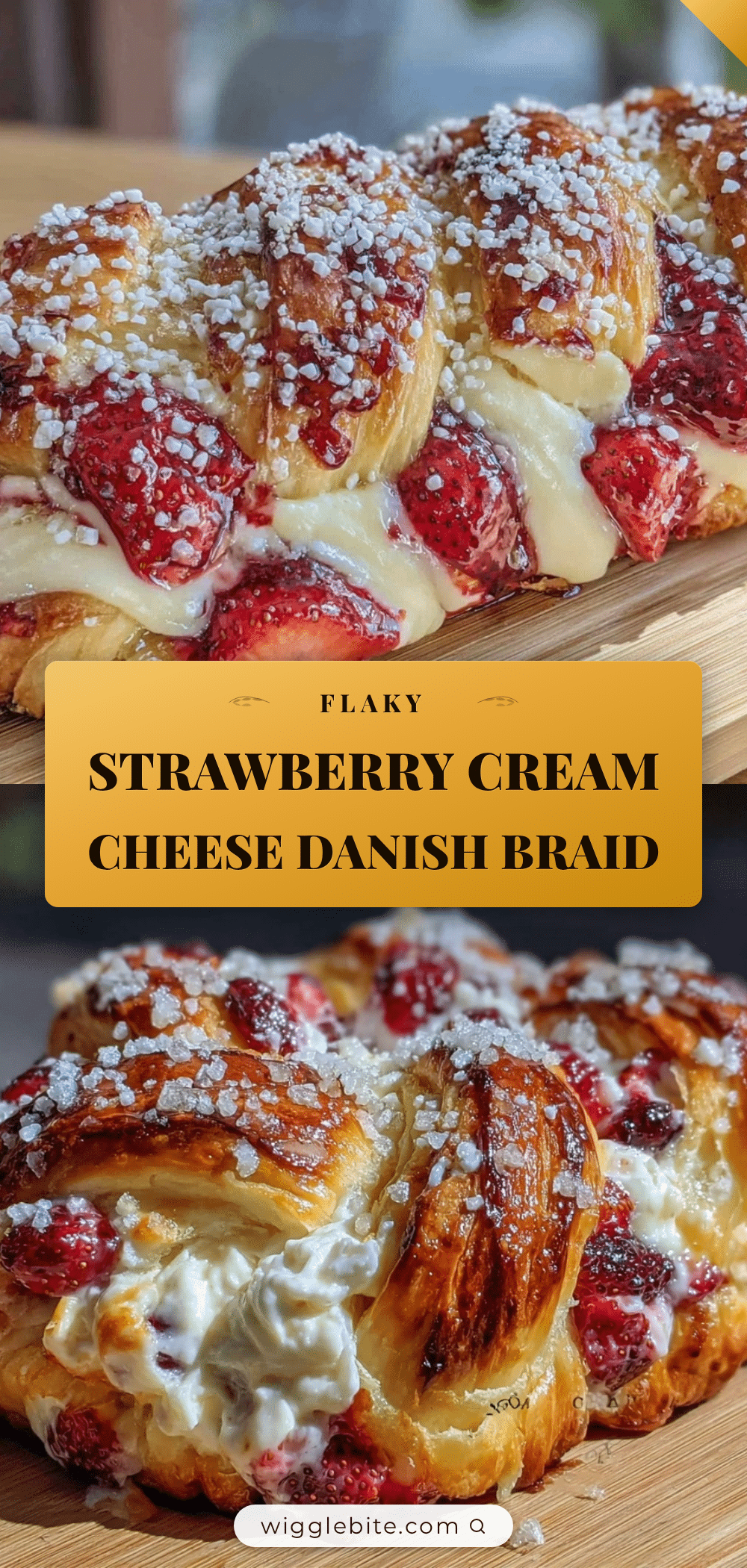 strawberry cream cheese danish braid recipe
