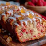 tender rhubarb bread - featured image