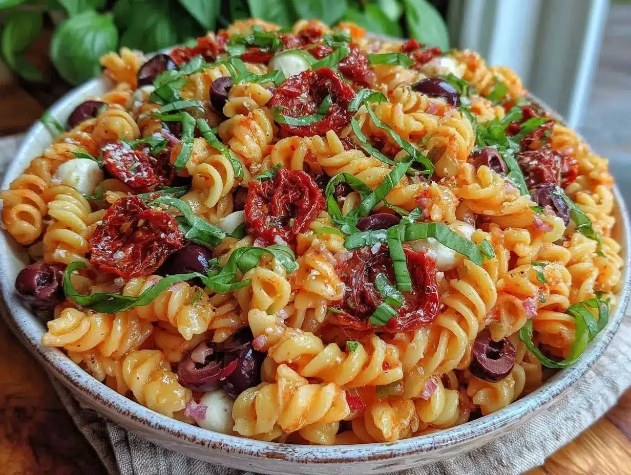 antipasto pasta salad preparation steps