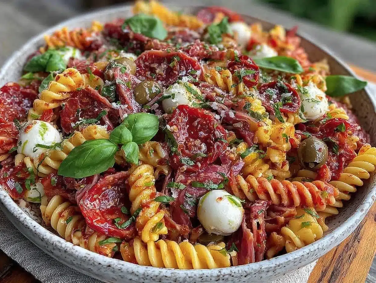 antipasto pasta salad - featured image