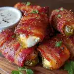 bacon-wrapped jalapeño poppers - featured image