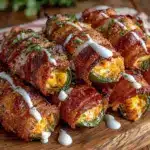 bacon-wrapped jalapeño poppers - featured image