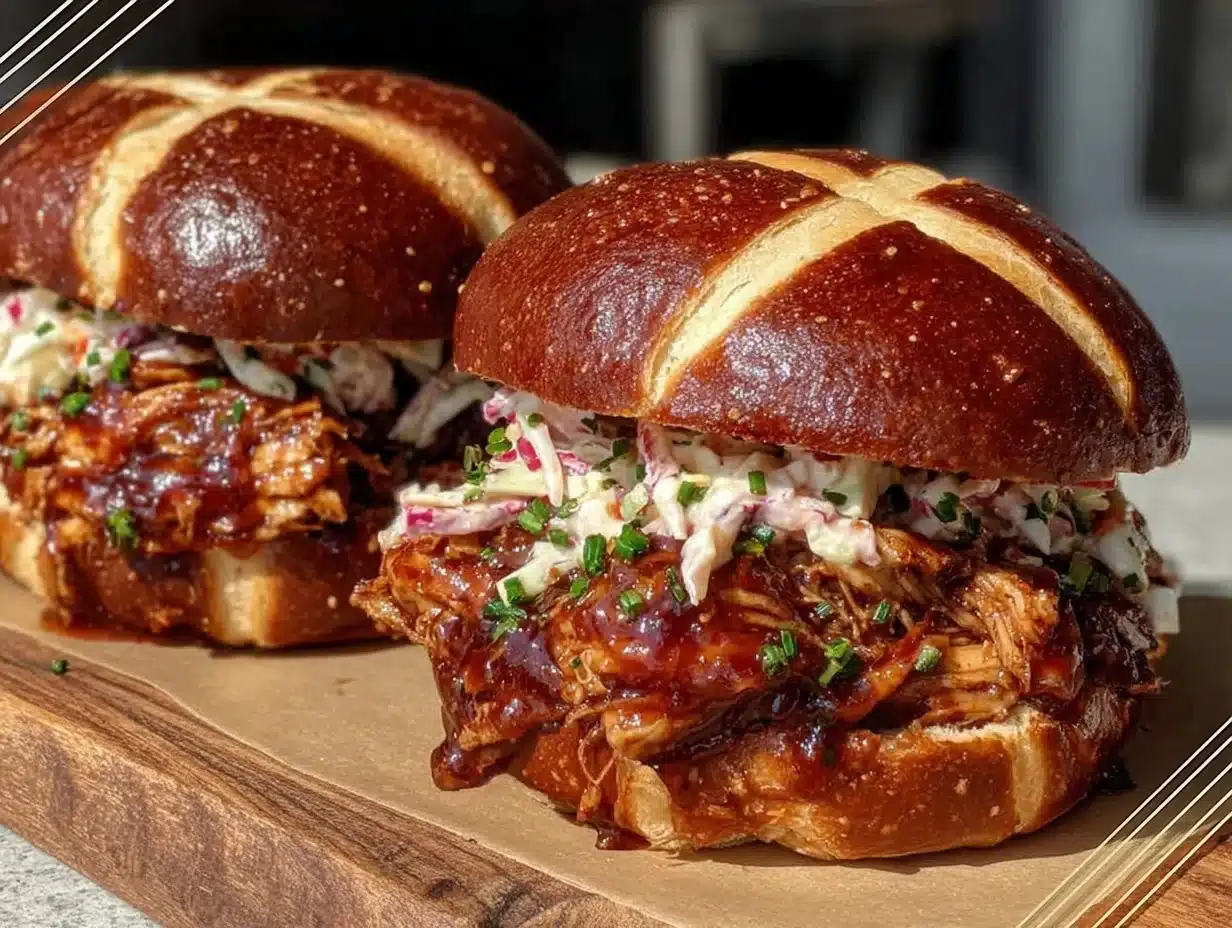 bbq chicken sliders - featured image