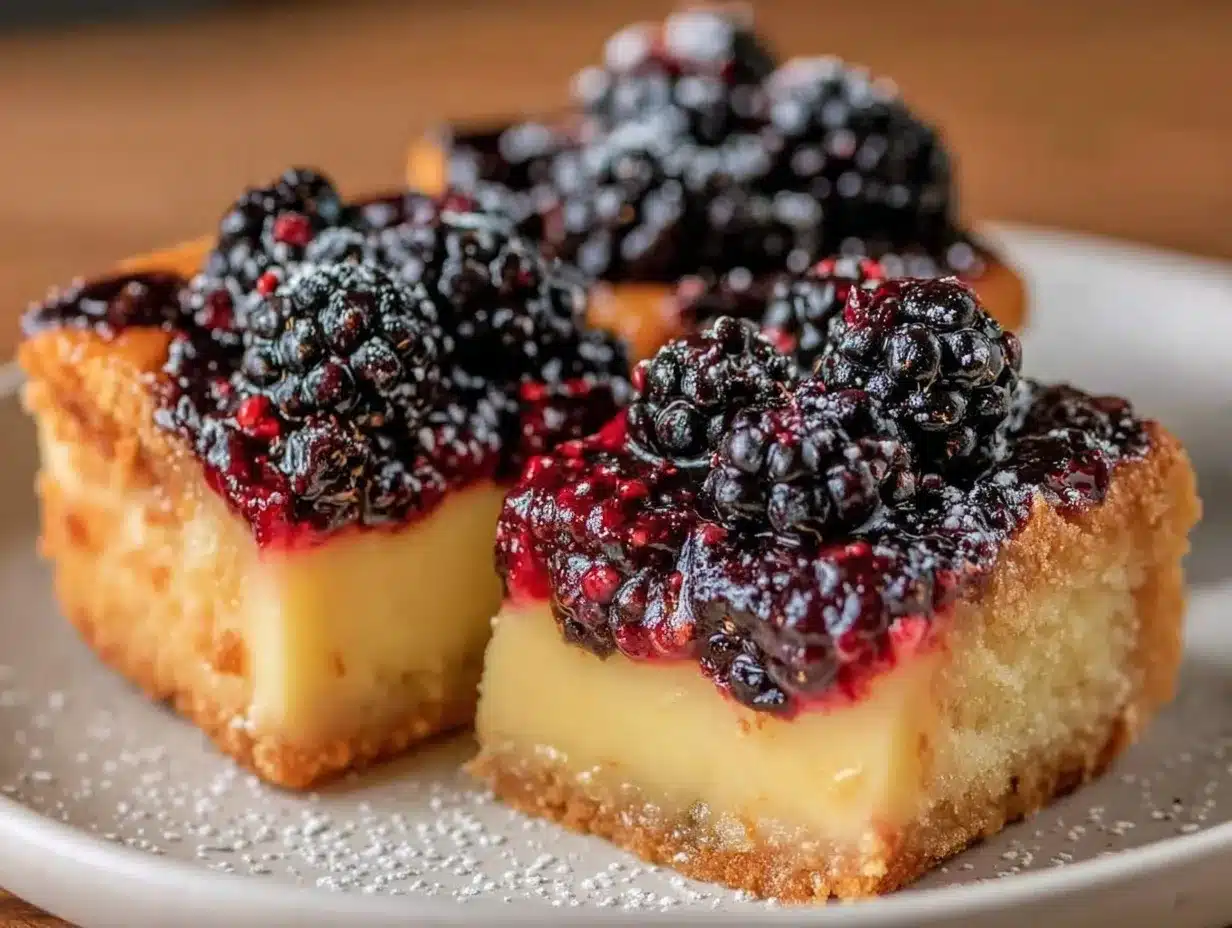 black raspberry lemon bars preparation steps