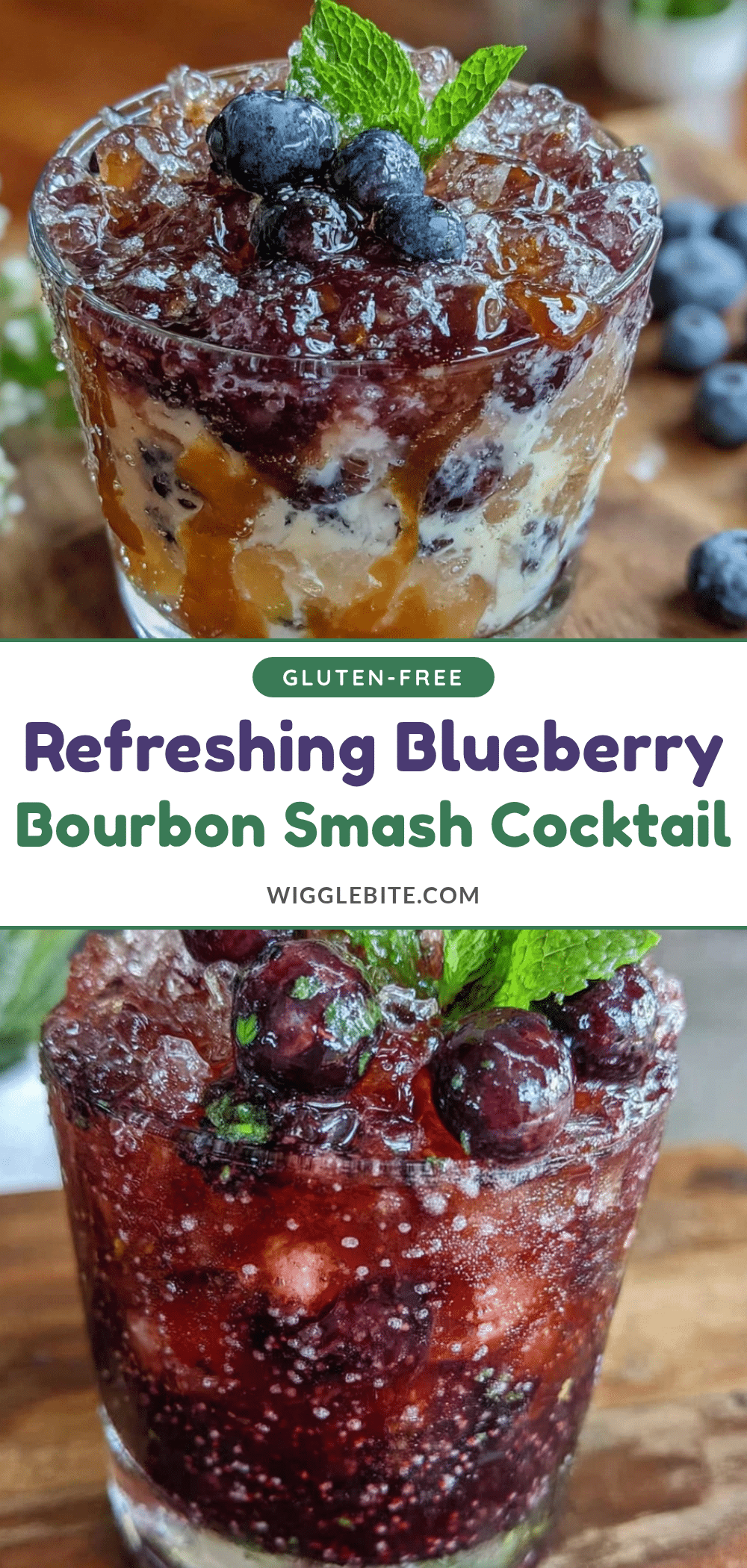 blueberry bourbon smash cocktail recipe