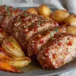 bourbon-glazed pork tenderloin - featured image