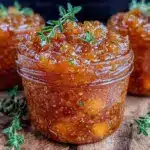 bourbon peach jam - featured image
