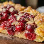 cherry almond galette - featured image