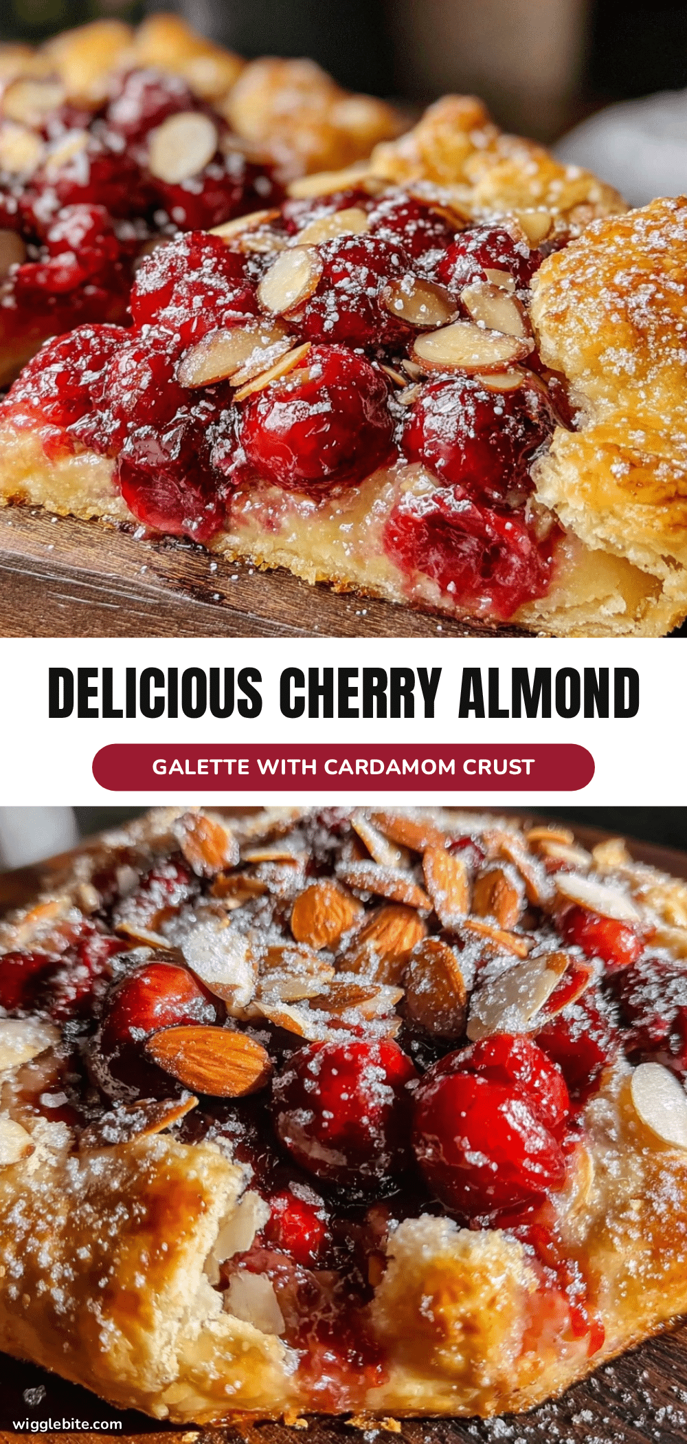cherry almond galette recipe