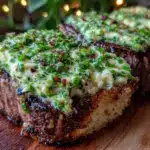 creamy garlic scape butter - featured image