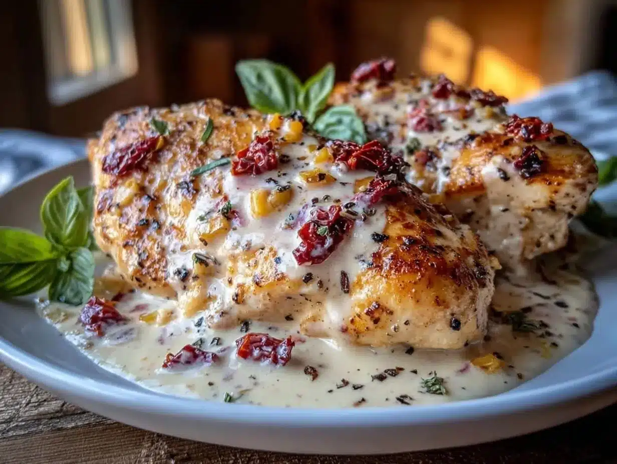 creamy marry me chicken preparation steps