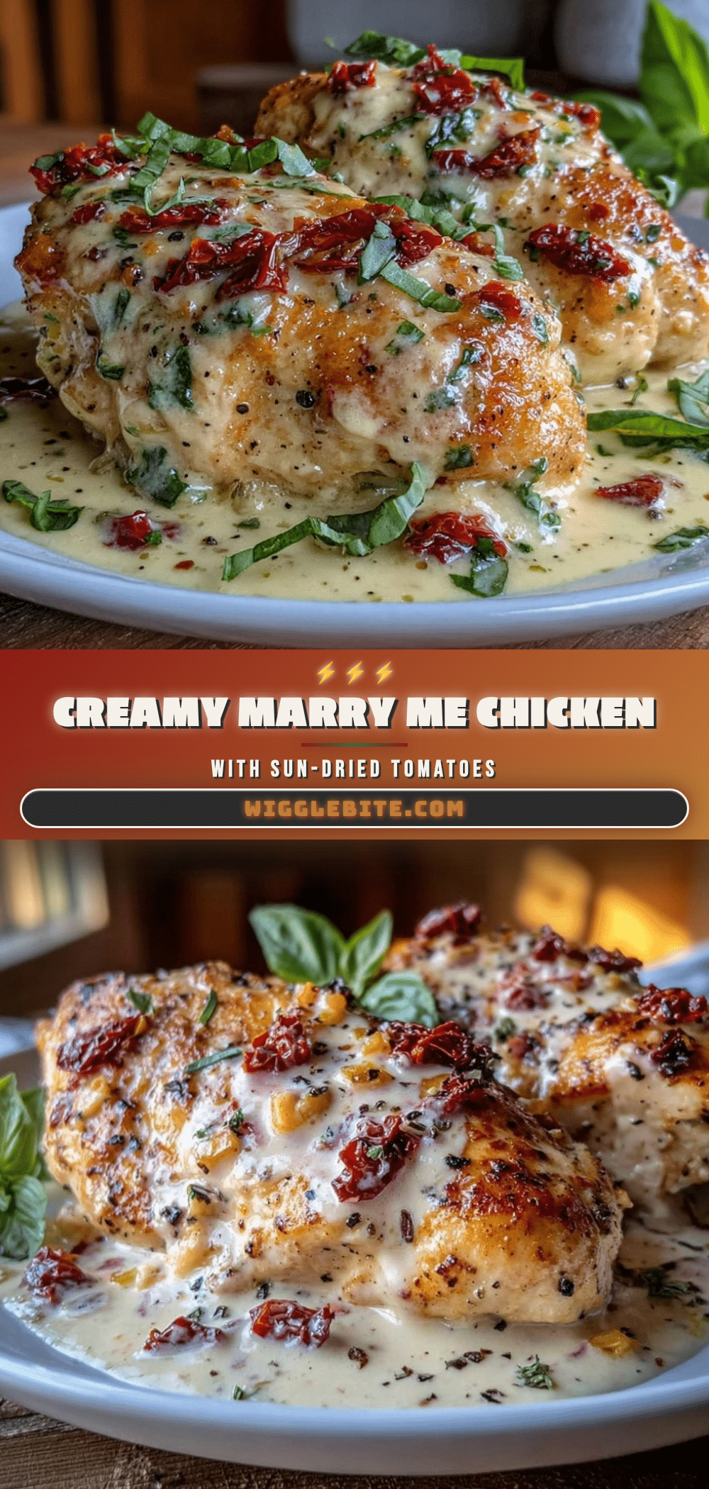 creamy marry me chicken recipe