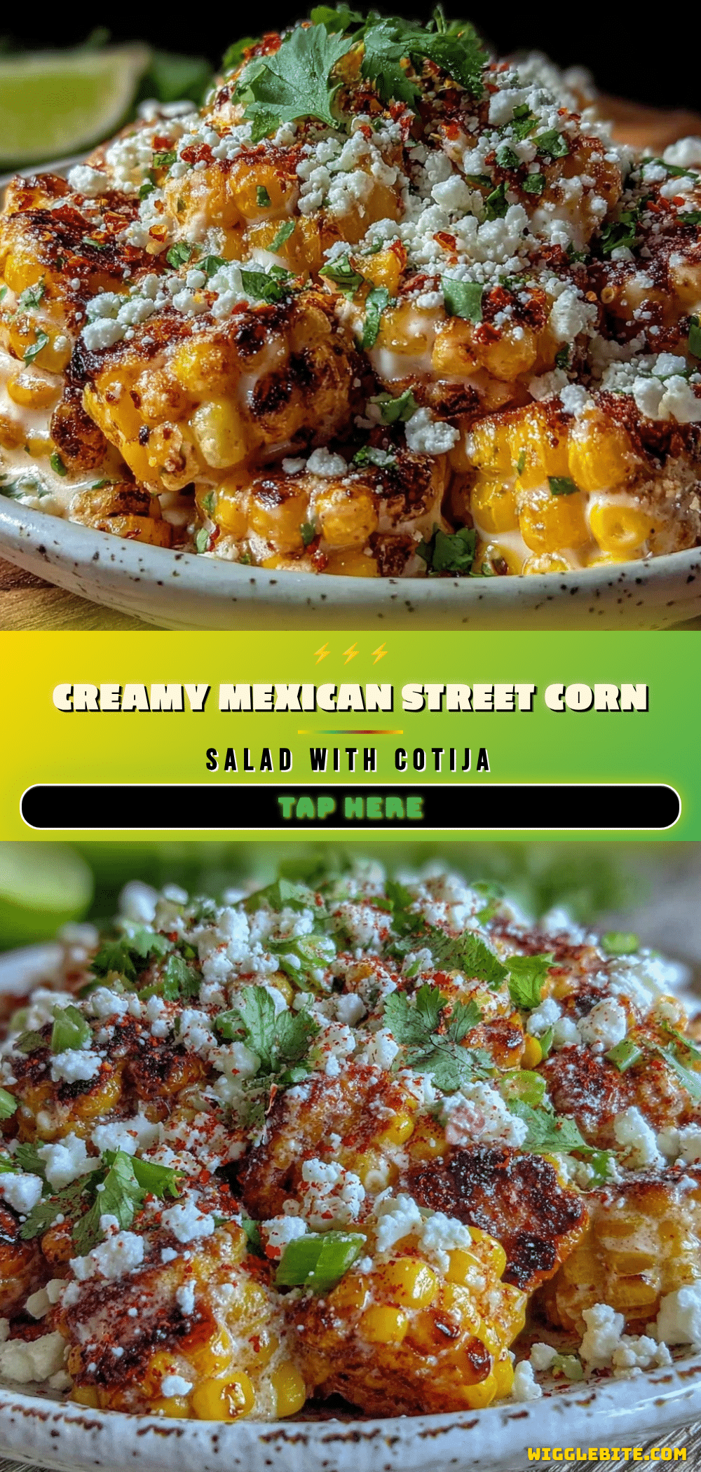 creamy mexican street corn salad recipe