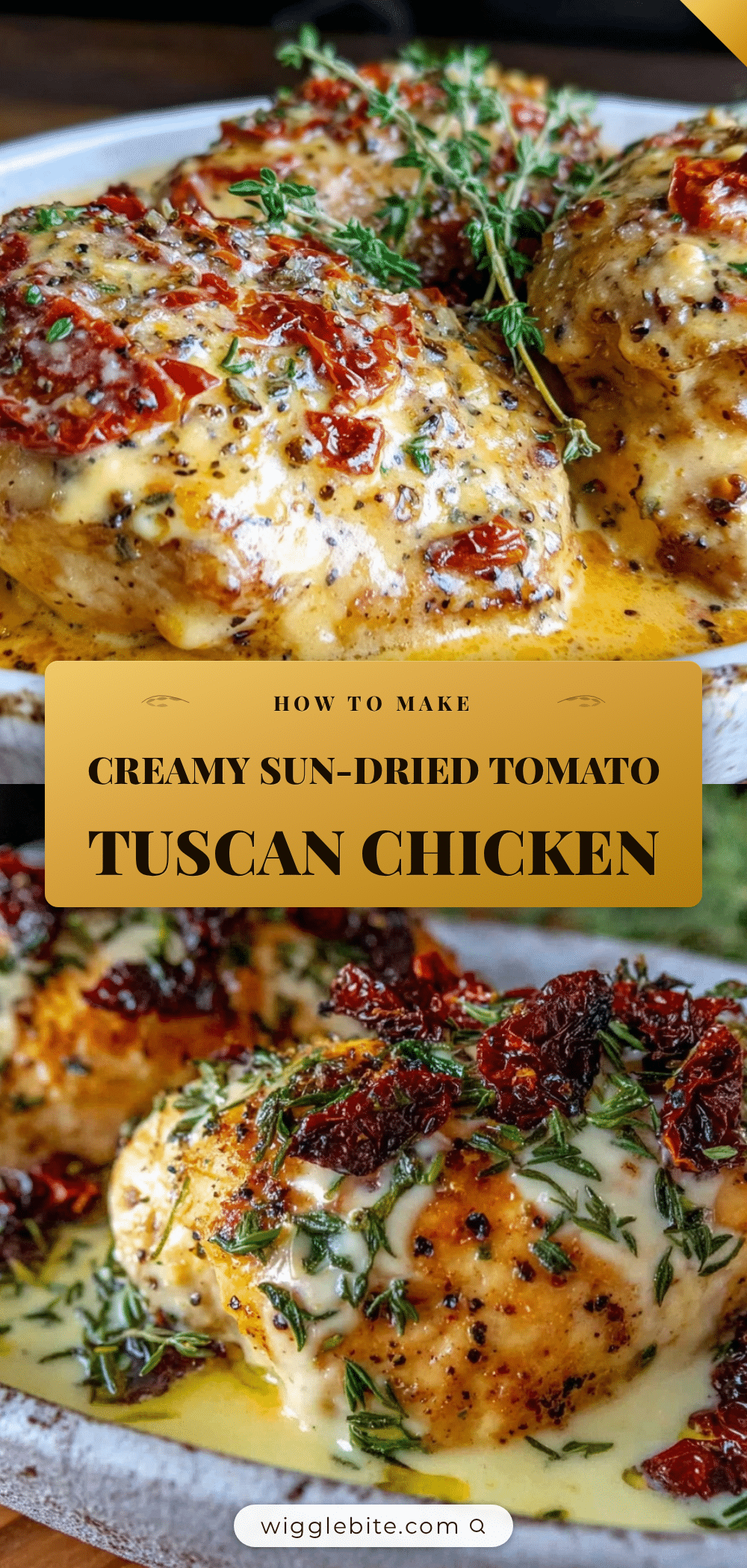 creamy tuscan chicken recipe