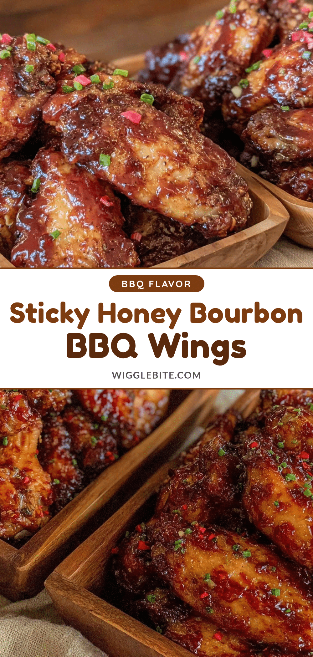 crispy honey bourbon bbq chicken wings recipe