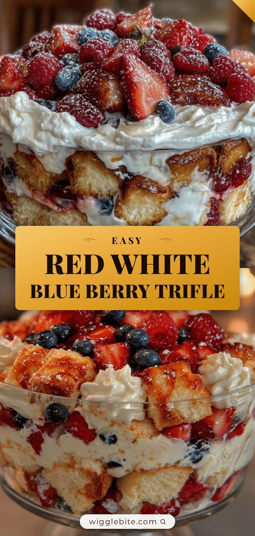 easy red white blue berry trifle recipe