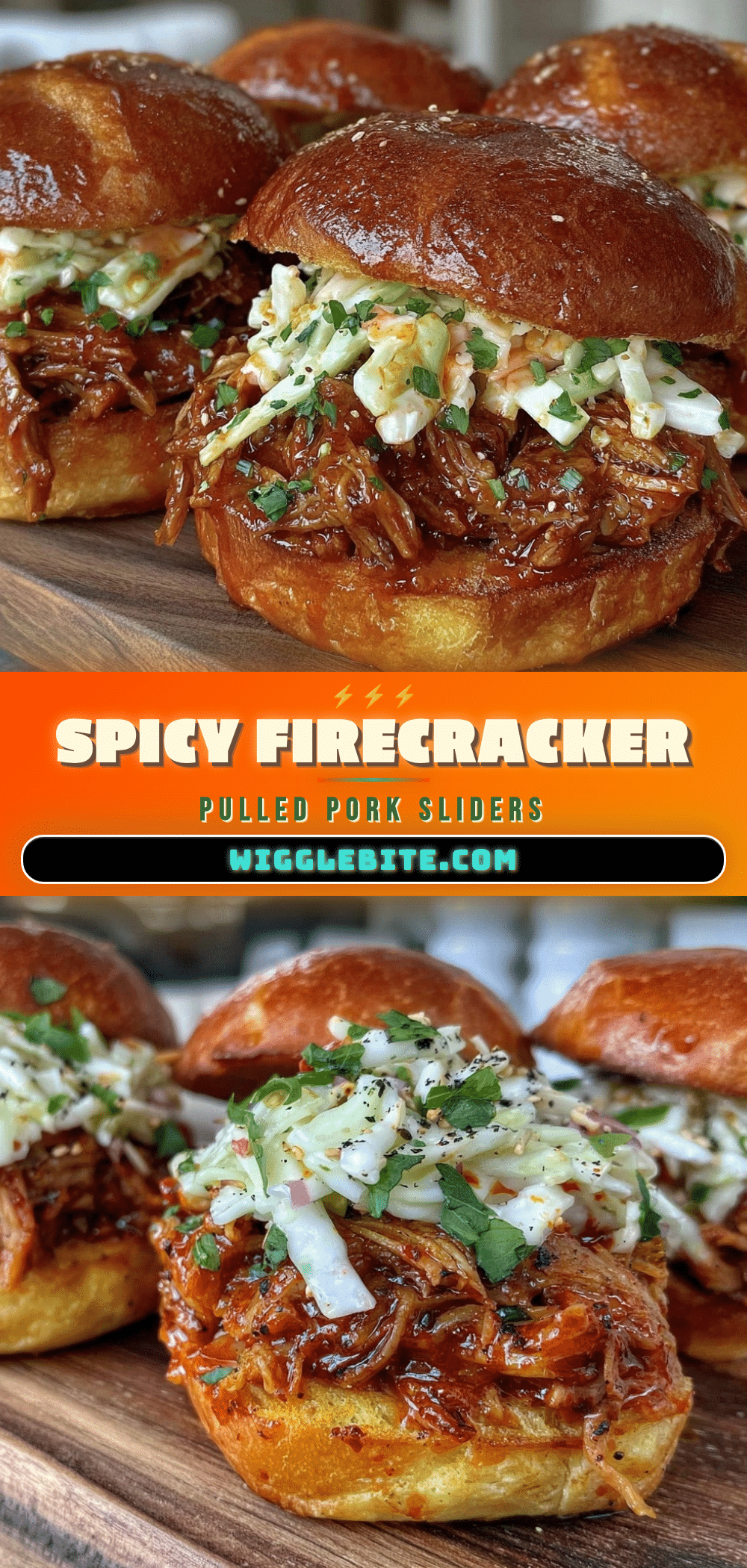 firecracker pulled pork sliders recipe