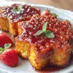 fluffy star-shaped french toast - featured image