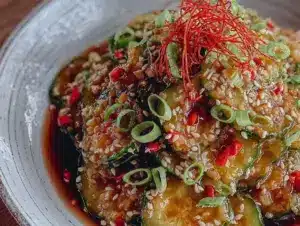 Fresh Asian Cucumber Salad - featured image