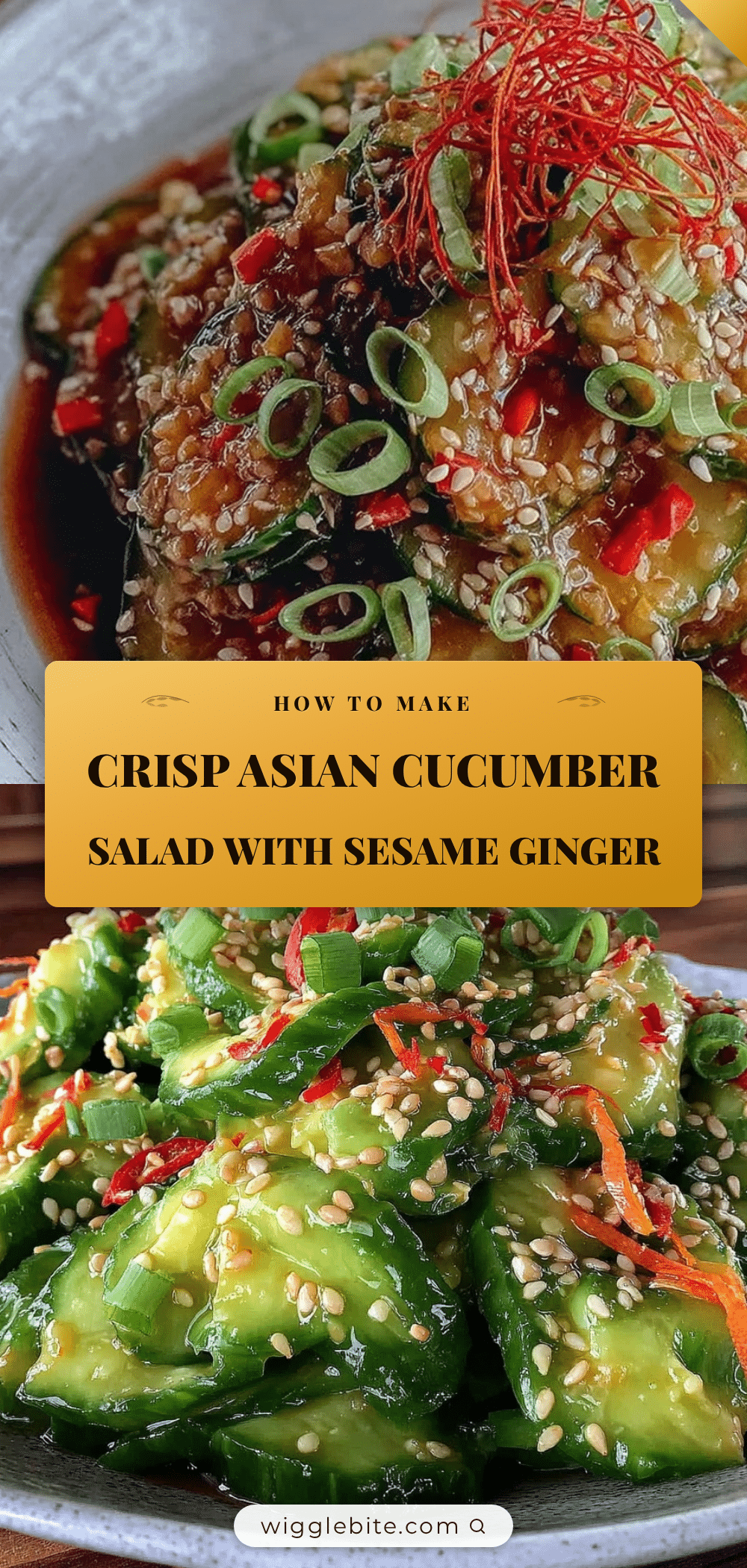 Fresh Asian Cucumber Salad recipe