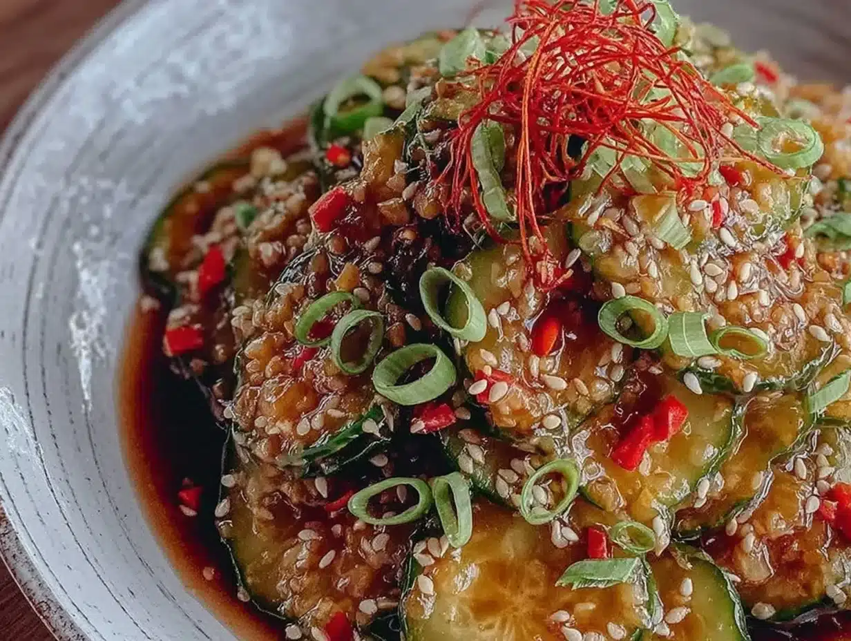 Fresh Asian Cucumber Salad - featured image