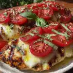 Fresh Caprese Grilled Chicken - featured image