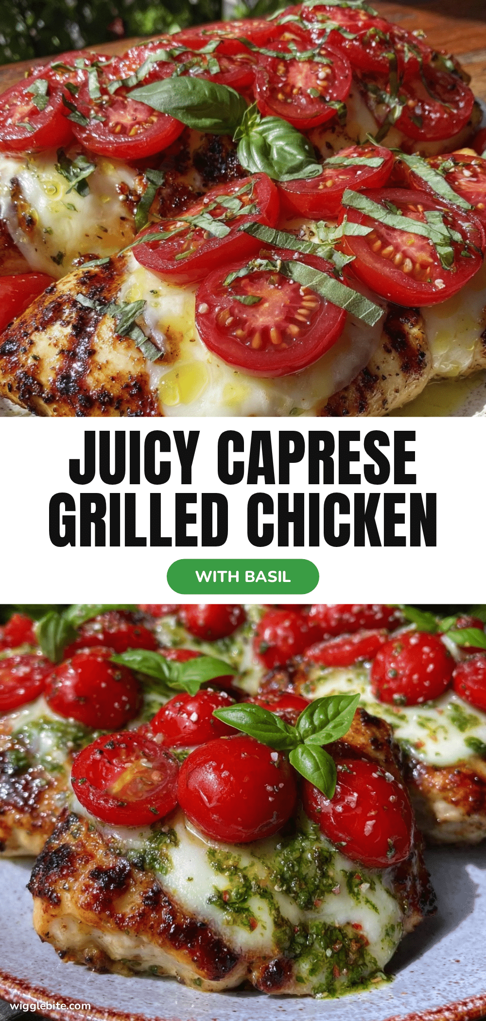 Fresh Caprese Grilled Chicken recipe
