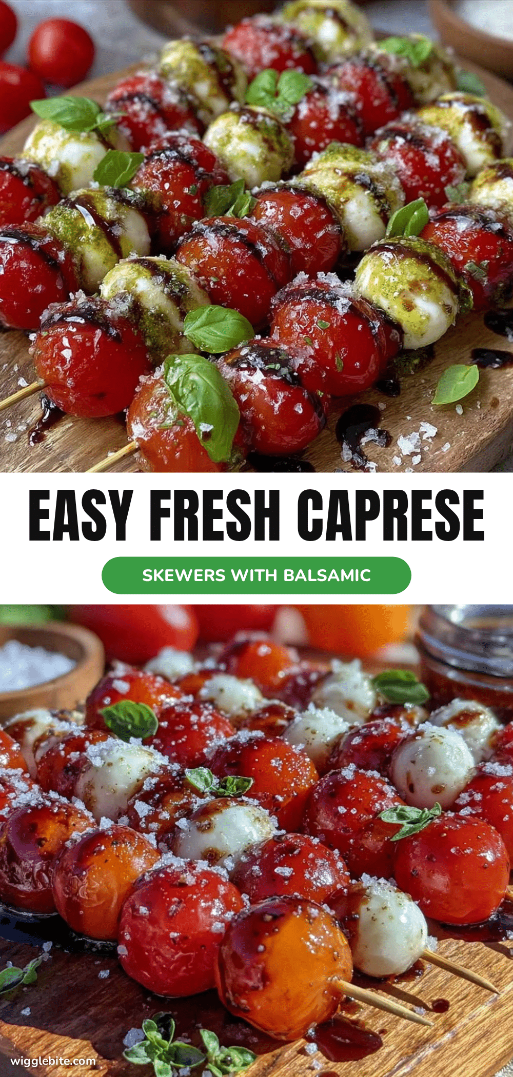 Fresh Caprese Skewers recipe