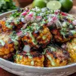fresh charred corn salad - featured image