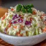 fresh classic coleslaw - featured image