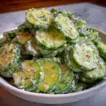 fresh cucumber dill salad - featured image