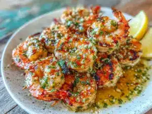 grilled shrimp skewers - featured image