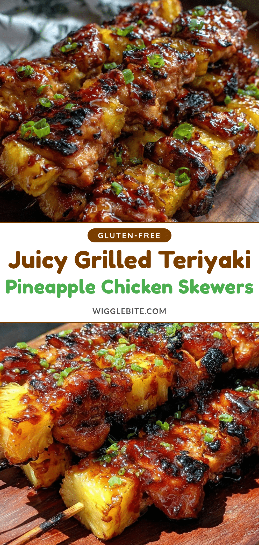 grilled teriyaki pineapple chicken skewers recipe