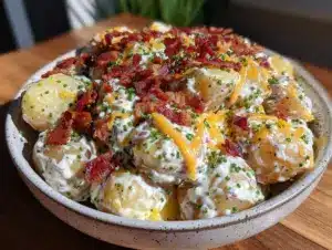 loaded potato salad - featured image