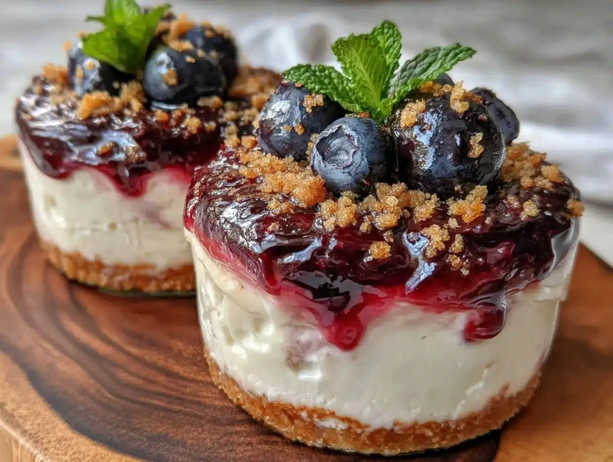 no-bake cheesecake parfaits preparation steps